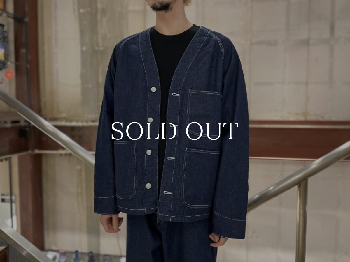 画像8: CALEE  9.5OZ DENIM ENGINEER JACKET (8)