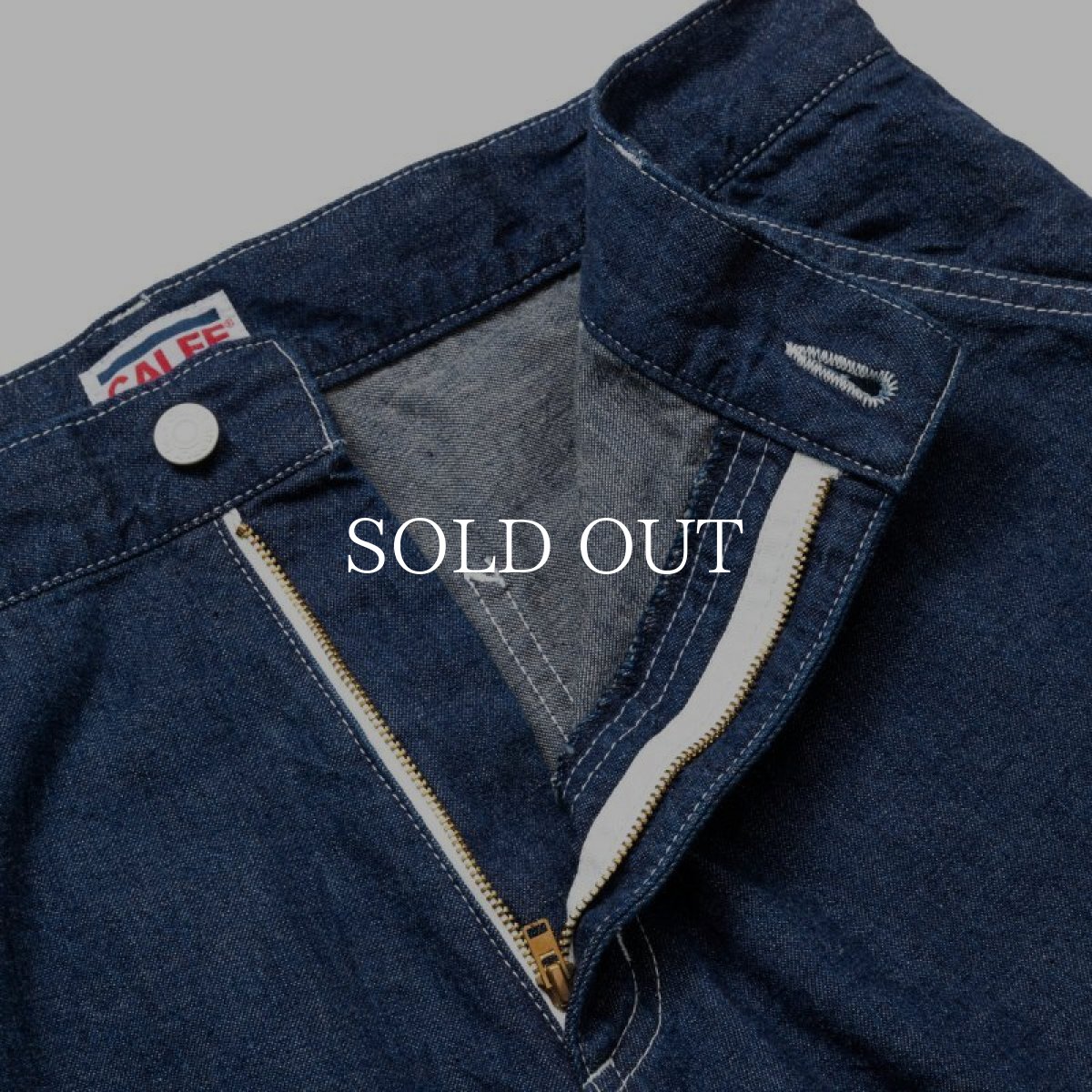 画像5: CALEE  9.5OZ DENIM PAINTER PANTS (5)
