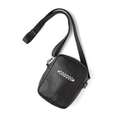 画像1: CALEE  STUDS LEATHER SHOULDER POUCH ＜TYPE A＞ (1)