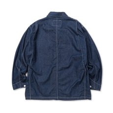 画像2: CALEE  9.5OZ DENIM COVERALL (2)