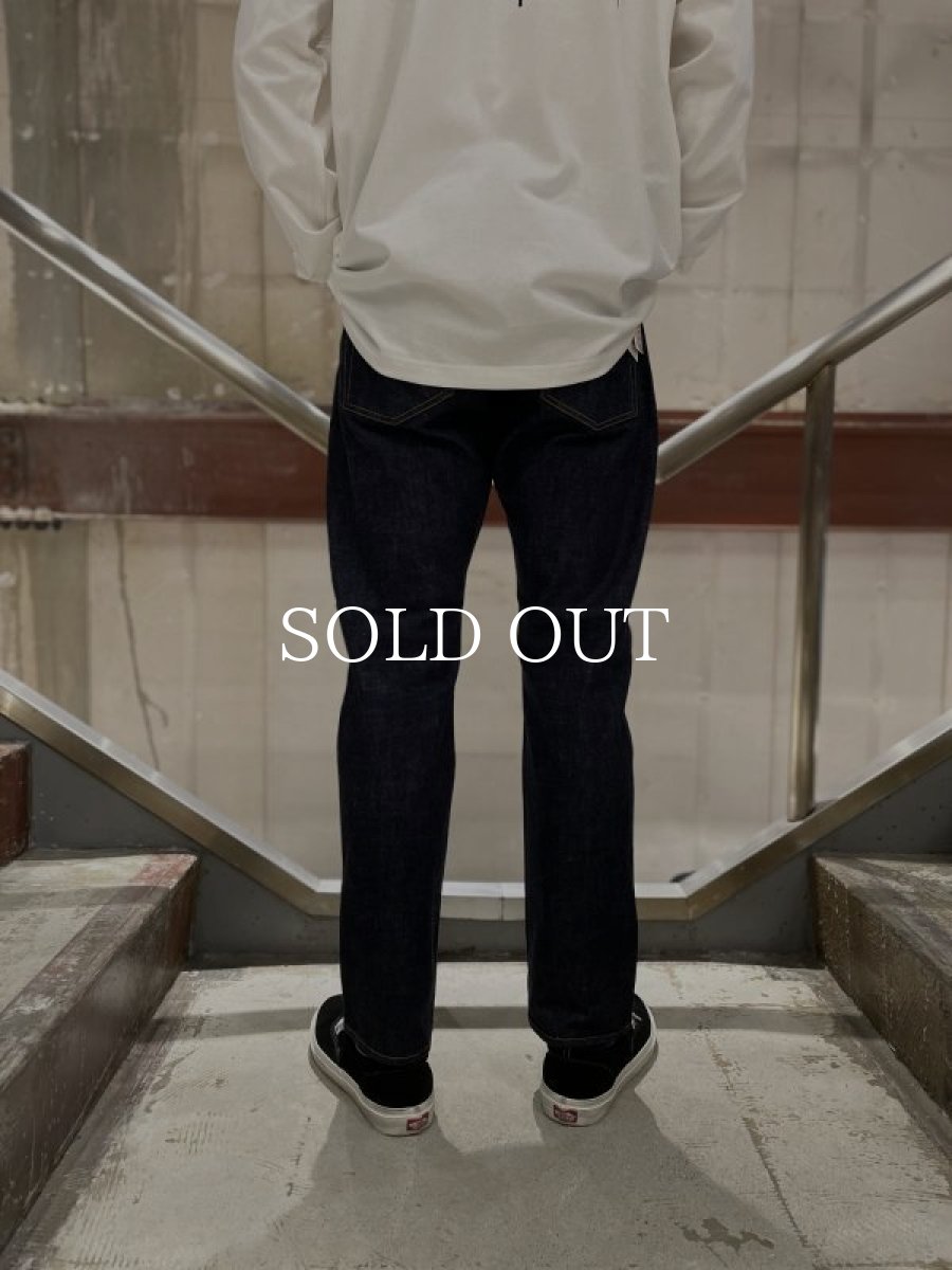 画像9: CALEE  VINTAGE REPRODUCT TAPERED DENIM PANTS (9)