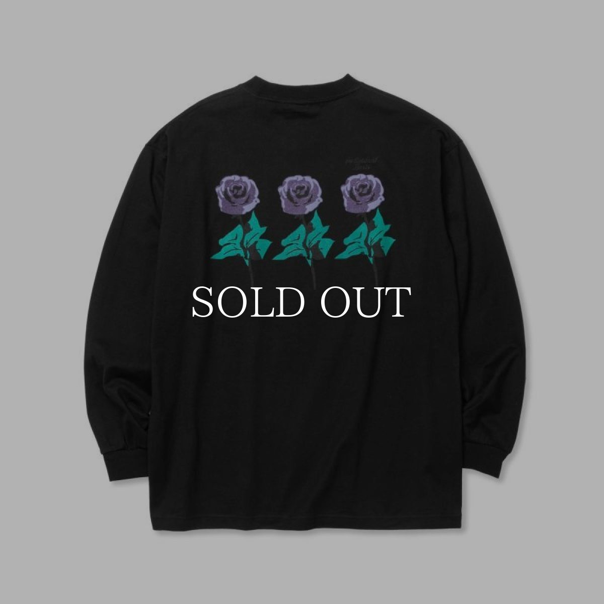 画像1: CALEE  "INDIVIDUAL BASIS" DROP SHOULDER L/S TEE (1)