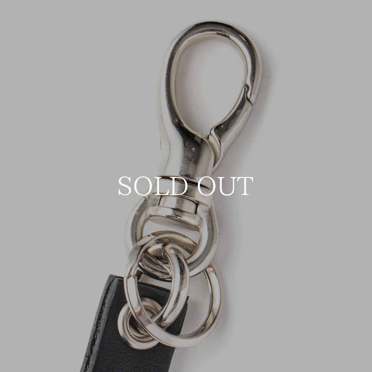 画像2: CALEE  STUDS LEATHER ASSORT KEY RING <TYPE II> A (2)