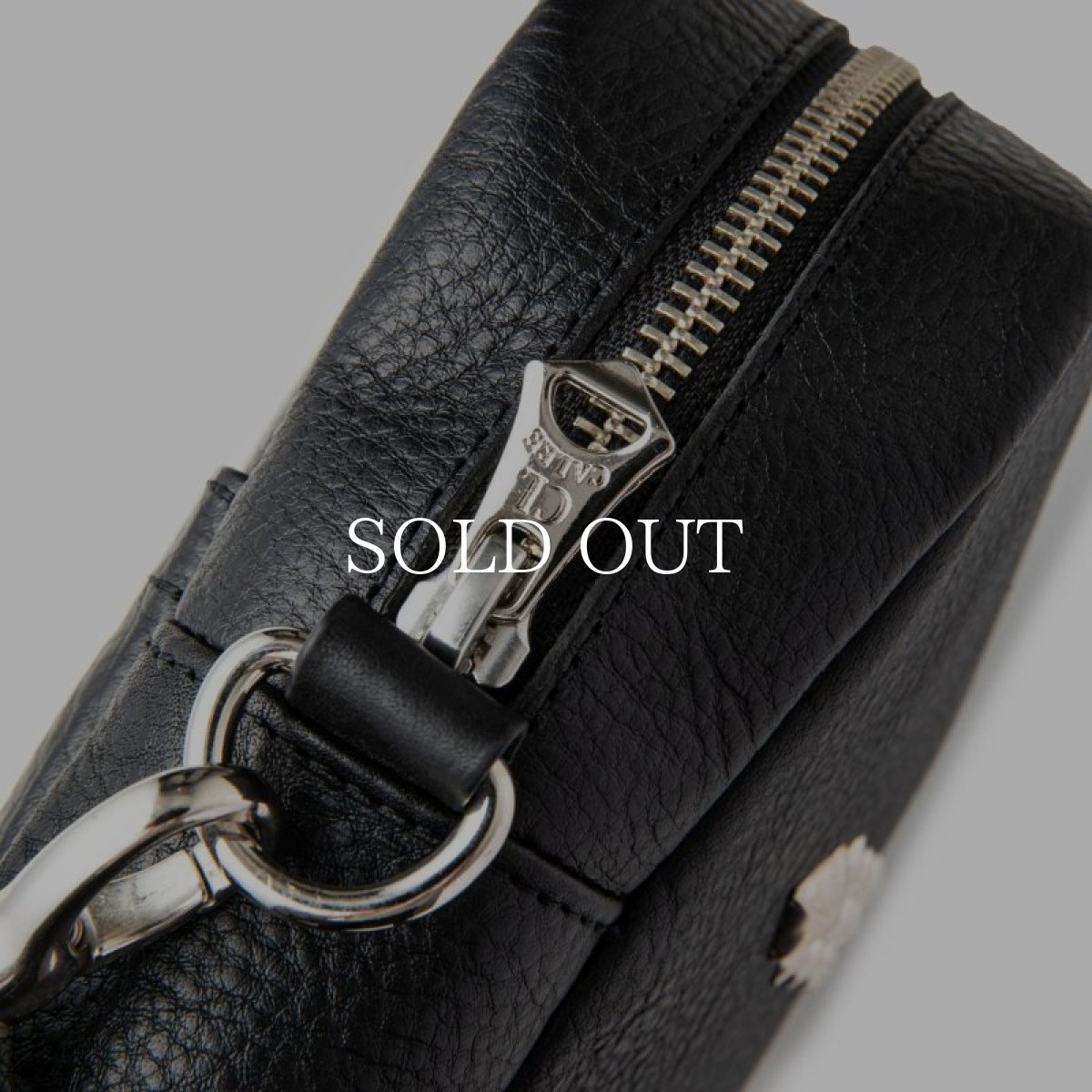 画像6: CALEE  STUDS LEATHER SHOULDER POUCH ＜TYPE A＞ (6)