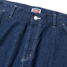 画像3: CALEE  9.5OZ DENIM PAINTER PANTS (3)