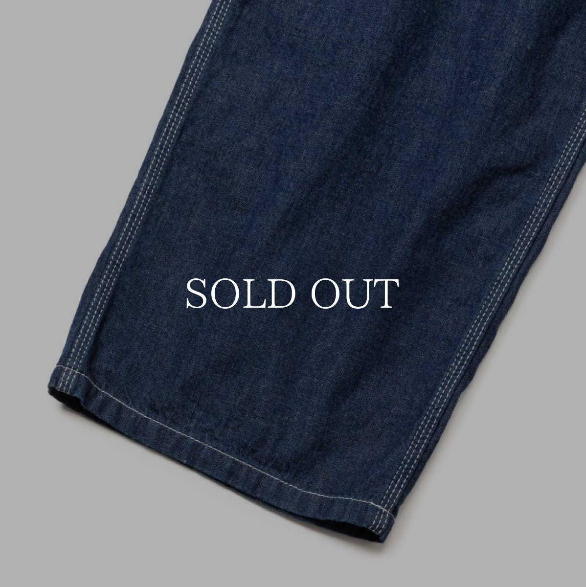 画像8: CALEE  9.5OZ DENIM PAINTER PANTS (8)