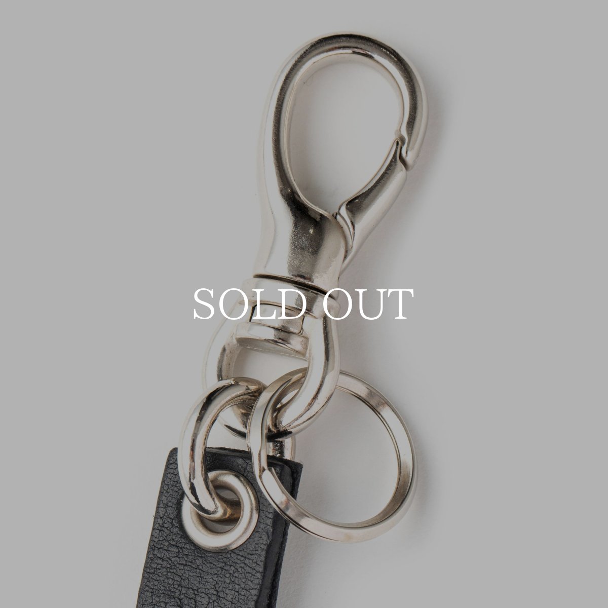 画像2: CALEE  STUDS LEATHER ASSORT KEY RING <TYPE II> B (2)