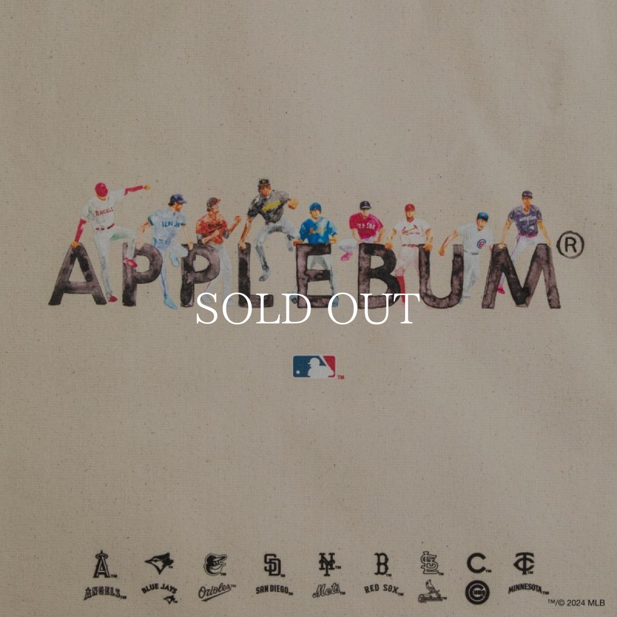 画像10: APPLEBUM  “9 Major Leaguers” Totebag (10)