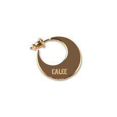 画像1: CALEE  MOON ROLL SILVER PIERCE (1)