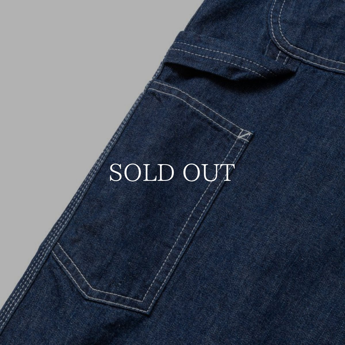 画像7: CALEE  9.5OZ DENIM PAINTER PANTS (7)