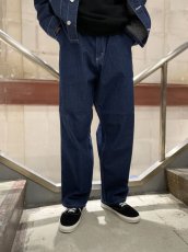 画像9: CALEE  9.5OZ DENIM PAINTER PANTS (9)