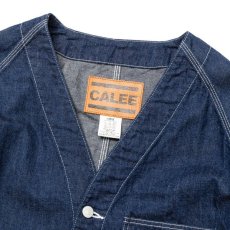 画像3: CALEE  9.5OZ DENIM ENGINEER JACKET (3)