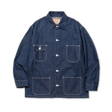 画像1: CALEE  9.5OZ DENIM COVERALL (1)