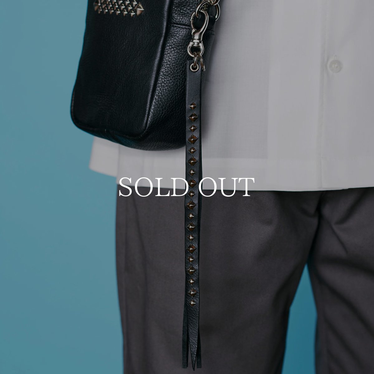 画像5: CALEE  STUDS LEATHER ASSORT KEY RING <TYPE II> A (5)