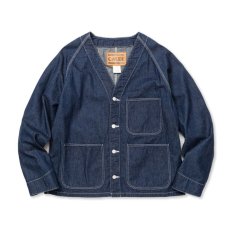 画像1: CALEE  9.5OZ DENIM ENGINEER JACKET (1)