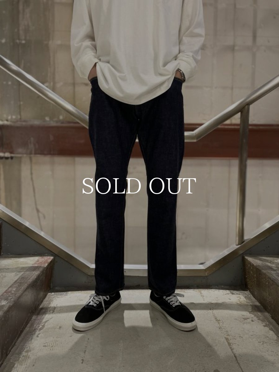 画像8: CALEE  VINTAGE REPRODUCT TAPERED DENIM PANTS (8)