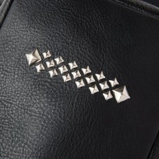 画像3: CALEE  STUDS LEATHER SHOULDER POUCH ＜TYPE A＞ (3)