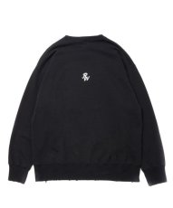 画像2: ROTTWEILER  B.D DAMAGE SWEATER (2)