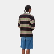 画像8: CARHARTT WIP  L/S WILT RUGBY SHIRT Wilt Stripe (8)