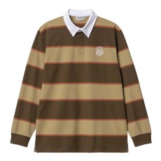 画像11: CARHARTT WIP  L/S WILT RUGBY SHIRT Wilt Stripe (11)