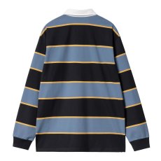 画像5: CARHARTT WIP  L/S WILT RUGBY SHIRT Wilt Stripe (5)