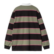 画像10: CARHARTT WIP  L/S WILT RUGBY SHIRT Wilt Stripe (10)