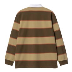 画像15: CARHARTT WIP  L/S WILT RUGBY SHIRT Wilt Stripe (15)