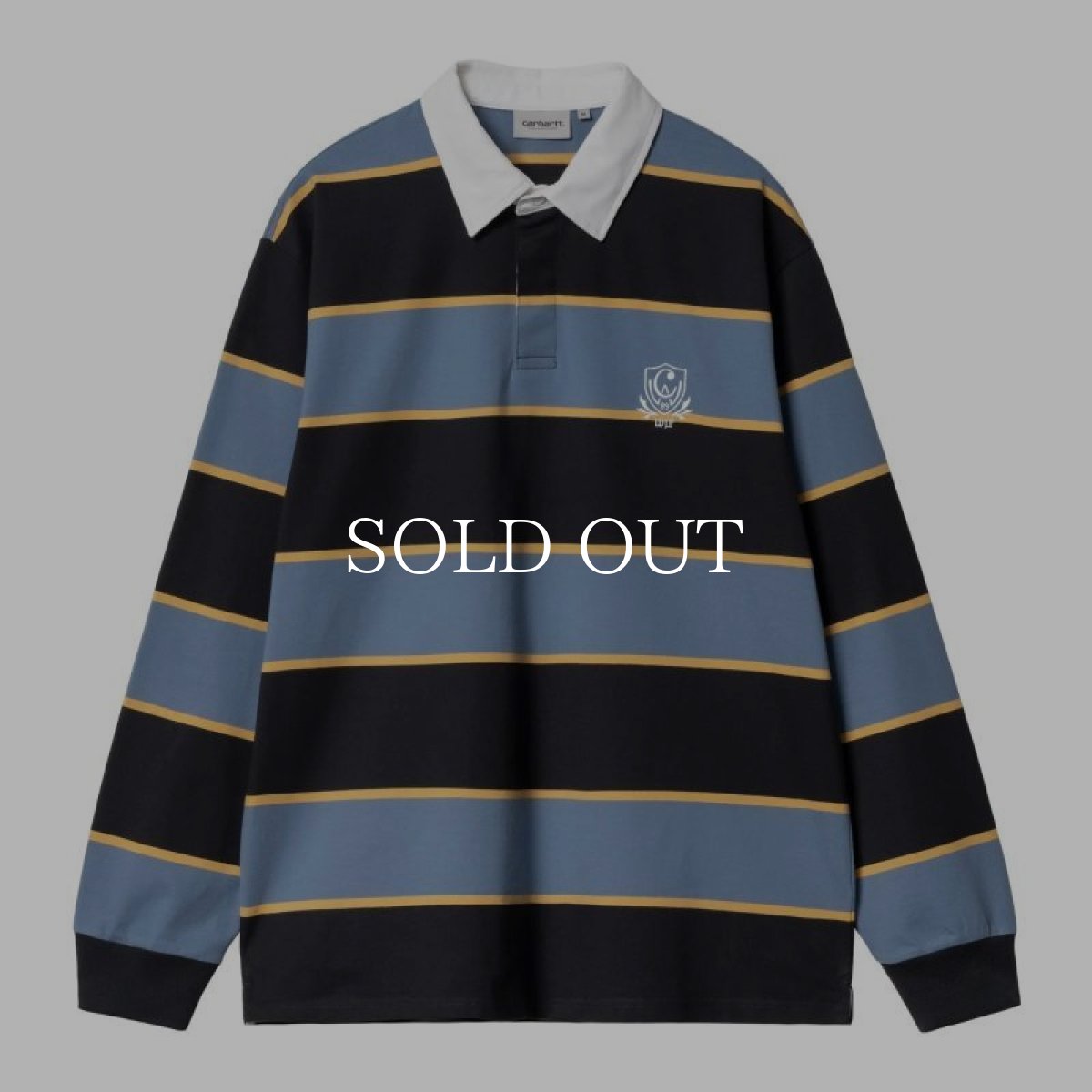 画像1: CARHARTT WIP  L/S WILT RUGBY SHIRT Wilt Stripe (1)