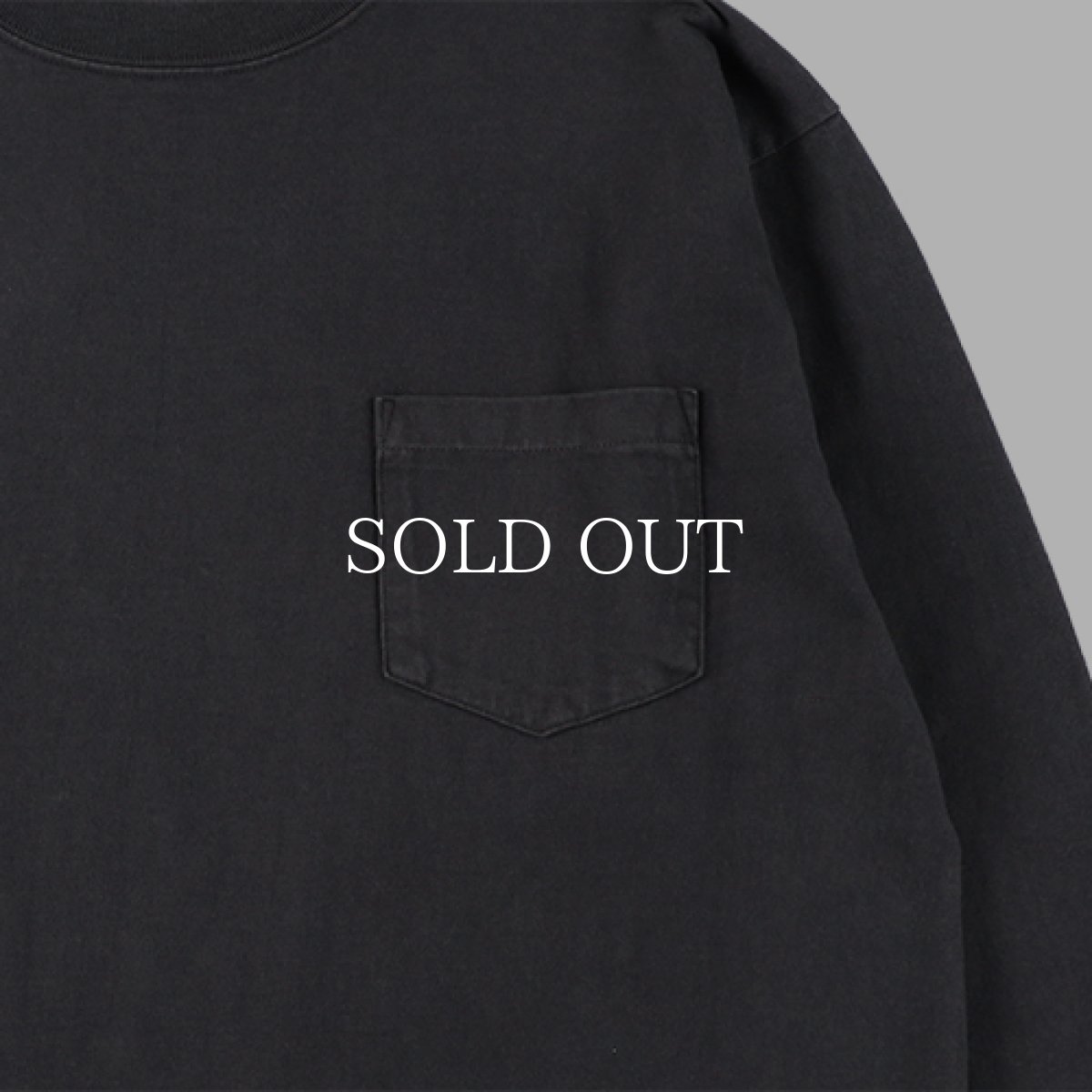 画像2: STANDARD CALIFORNIA  SD Heavyweight Pocket Long Sleeve T Vintage Wash (2)