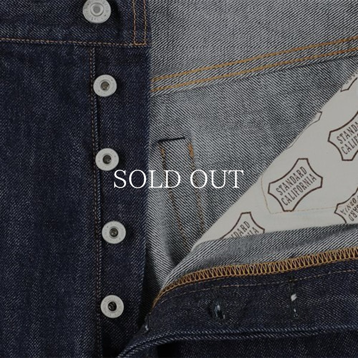 画像5: STANDARD CALIFORNIA  SD 5P Denim Pants 950 One Wash (5)