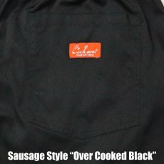 画像11: COOKMAN  Chef Pants Sausage Style Over Cooked Black (11)