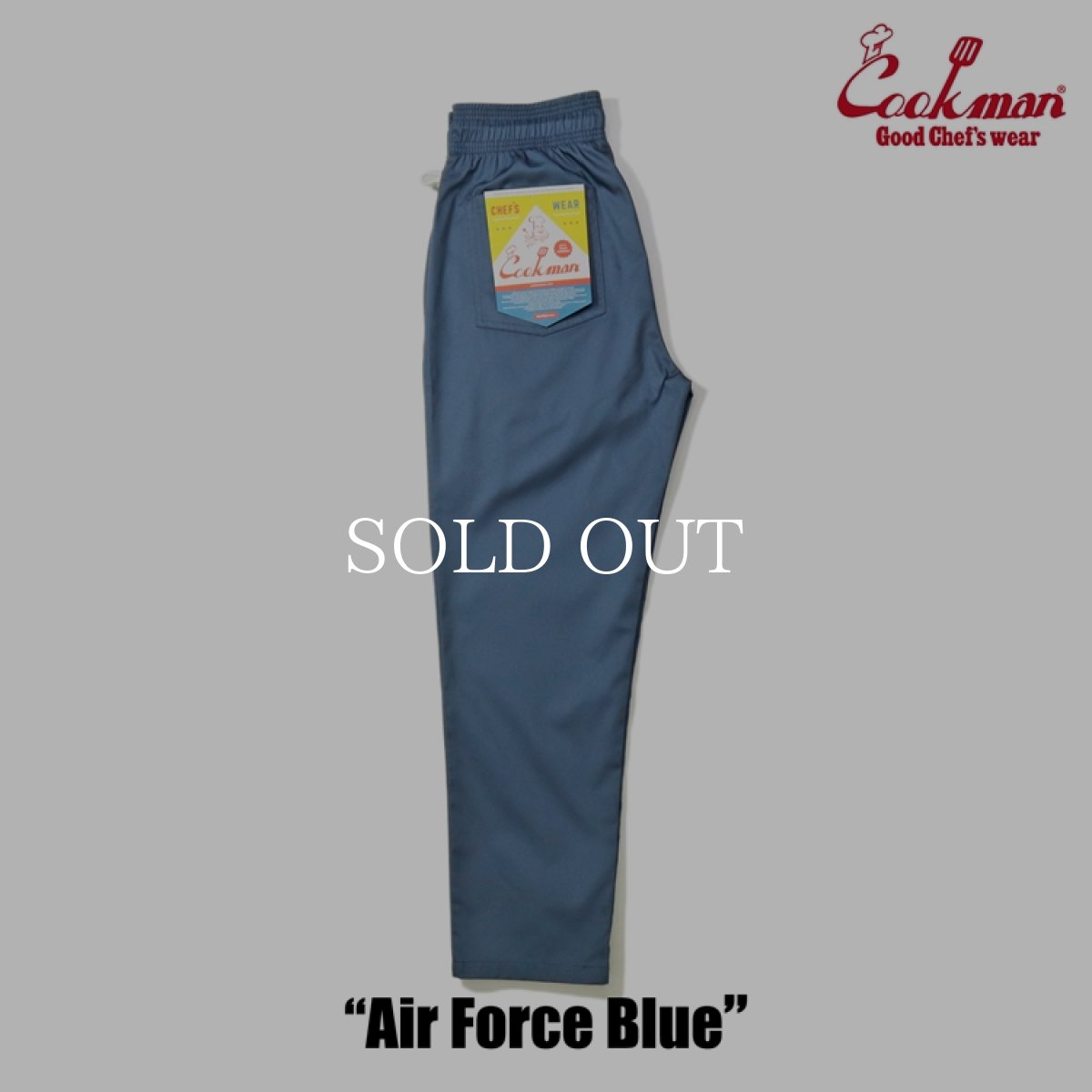 画像6: COOKMAN  Chef Pants Air Force Blue (6)