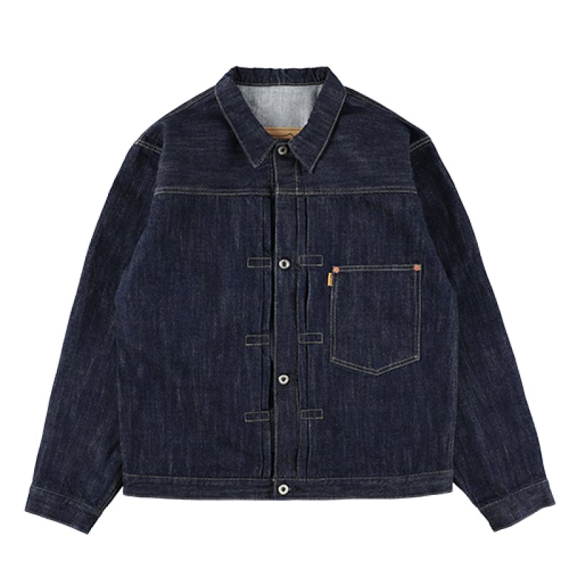 STANDARD CALIFORNIA SD Denim Jacket S996 WWII One Wash