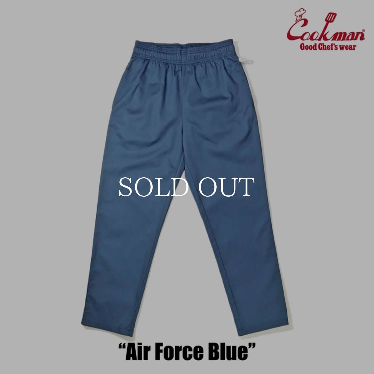 画像2: COOKMAN  Chef Pants Air Force Blue (2)