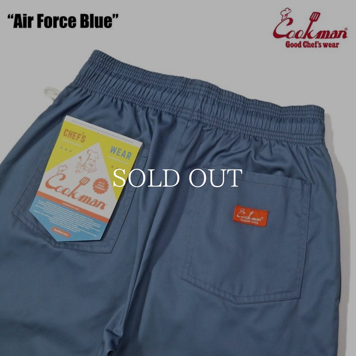 画像7: COOKMAN  Chef Pants Air Force Blue (7)