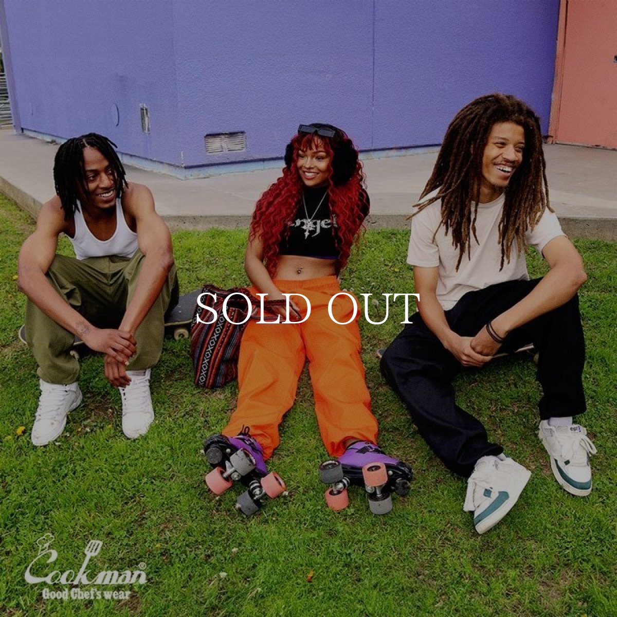 画像13: COOKMAN  Chef Pants Sausage Style Over Cooked Black (13)