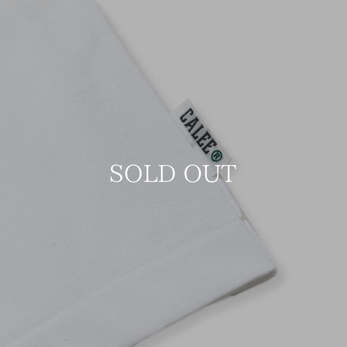 画像4: CALEE  MULTI FUNCTION DROP SHOULDER LOGO L/S TEE (4)