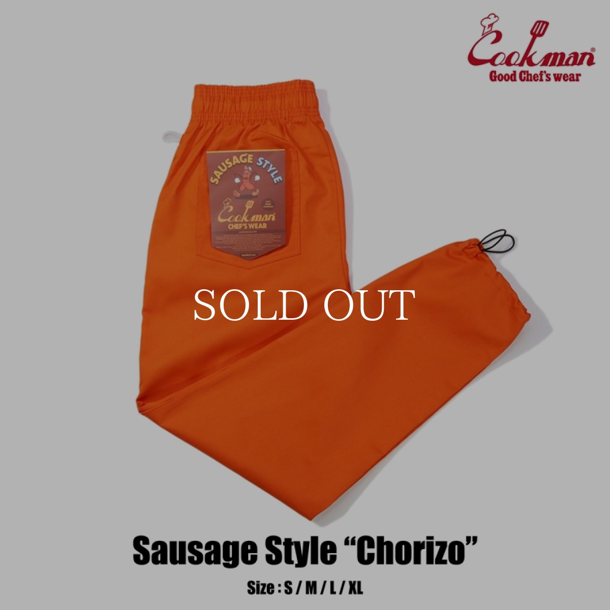 画像1: COOKMAN  Chef Pants Sausage Style Chorizo (1)