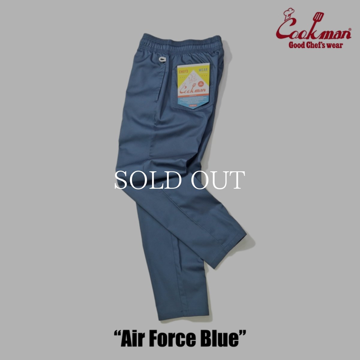 画像5: COOKMAN  Chef Pants Air Force Blue (5)