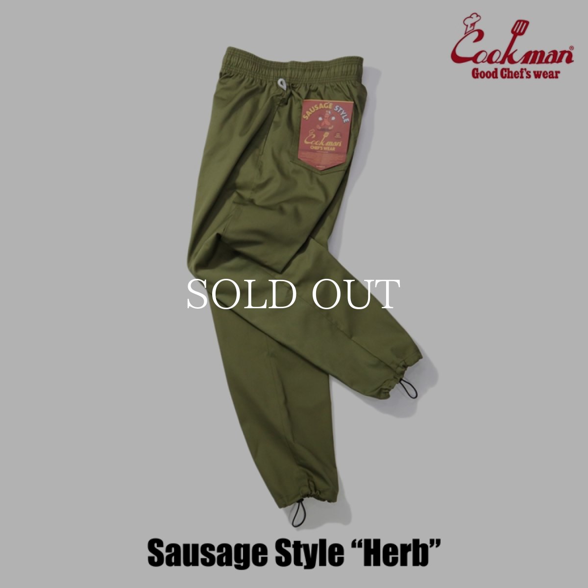 画像5: COOKMAN  Chef Pants Sausage Style Herb (5)