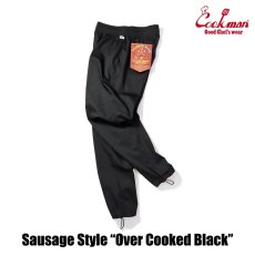 画像5: COOKMAN  Chef Pants Sausage Style Over Cooked Black (5)