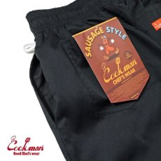 画像8: COOKMAN  Chef Pants Sausage Style Over Cooked Black (8)
