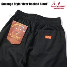 画像10: COOKMAN  Chef Pants Sausage Style Over Cooked Black (10)
