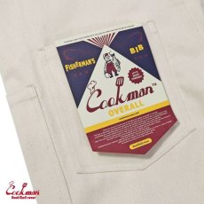 画像4: COOKMAN  Fisherman's Bib Overall Denim Natural (4)