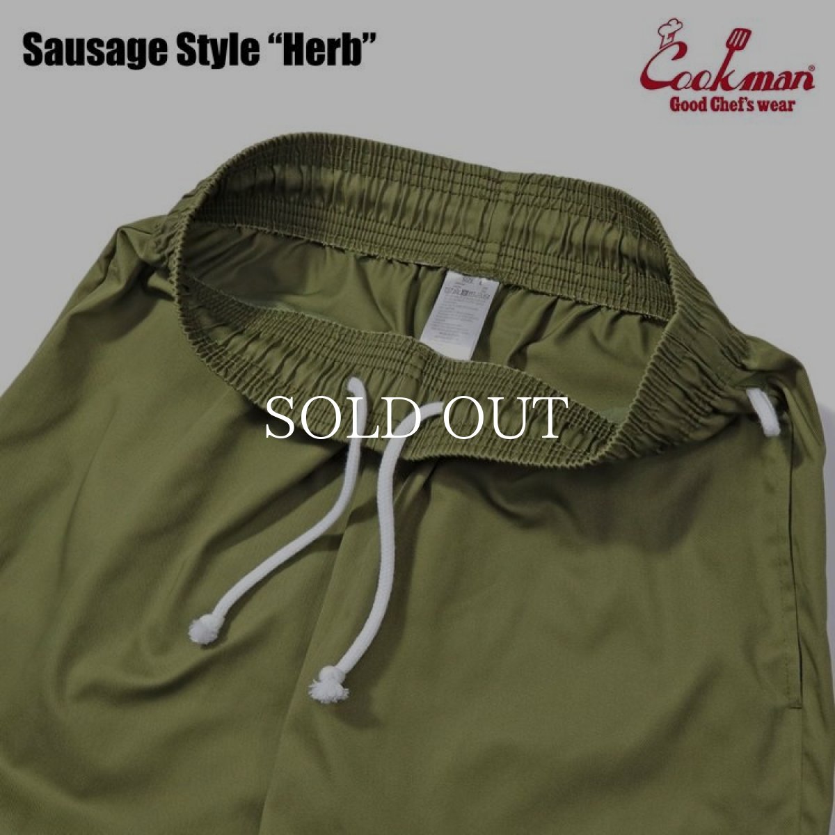 画像8: COOKMAN  Chef Pants Sausage Style Herb (8)