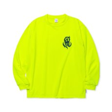 画像7: CALEE  MULTI FUNCTION DROP SHOULDER LOGO L/S TEE (7)