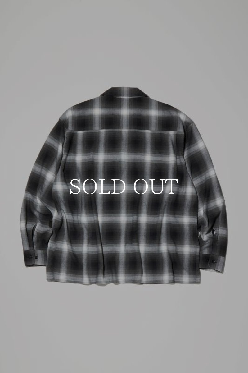 画像2: RADIALL  BELAIR - OPEN COLLARED SHIRT L/S (2)