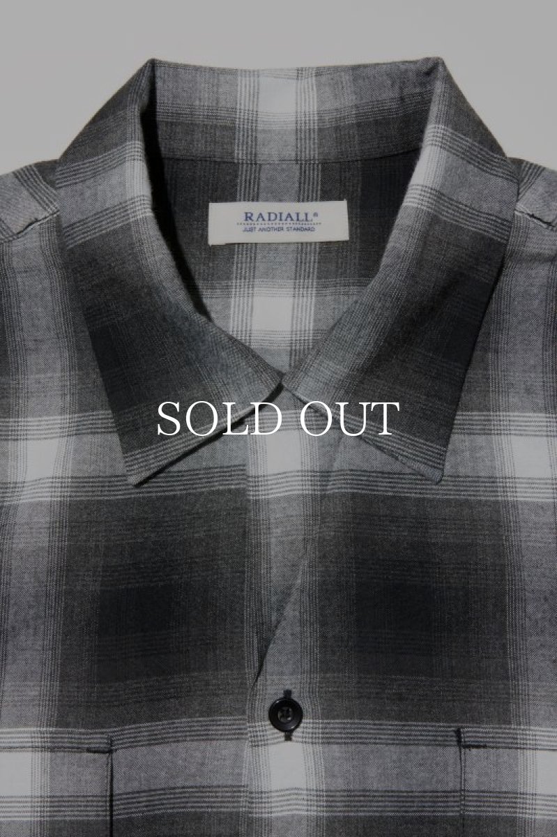画像3: RADIALL  BELAIR - OPEN COLLARED SHIRT L/S (3)