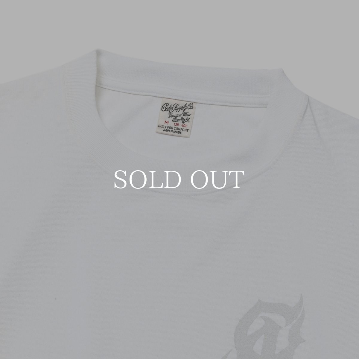 画像2: CALEE  MULTI FUNCTION DROP SHOULDER LOGO L/S TEE (2)