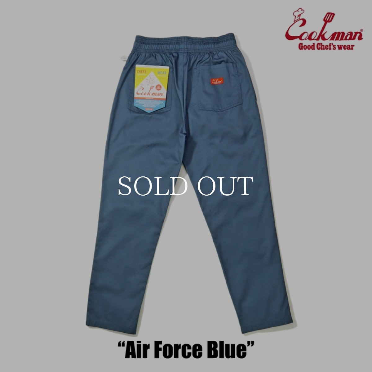 画像3: COOKMAN  Chef Pants Air Force Blue (3)